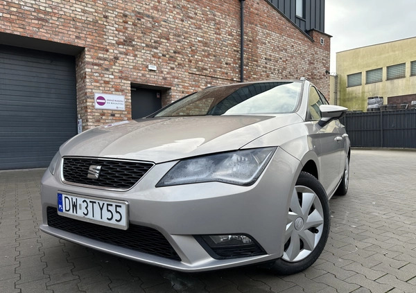 Seat Leon cena 29900 przebieg: 248194, rok produkcji 2014 z Wrocław małe 92